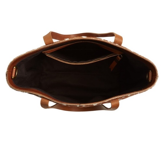 Madewell Medium Transport Tote Printed Calf Hair - Picture 5 of 15